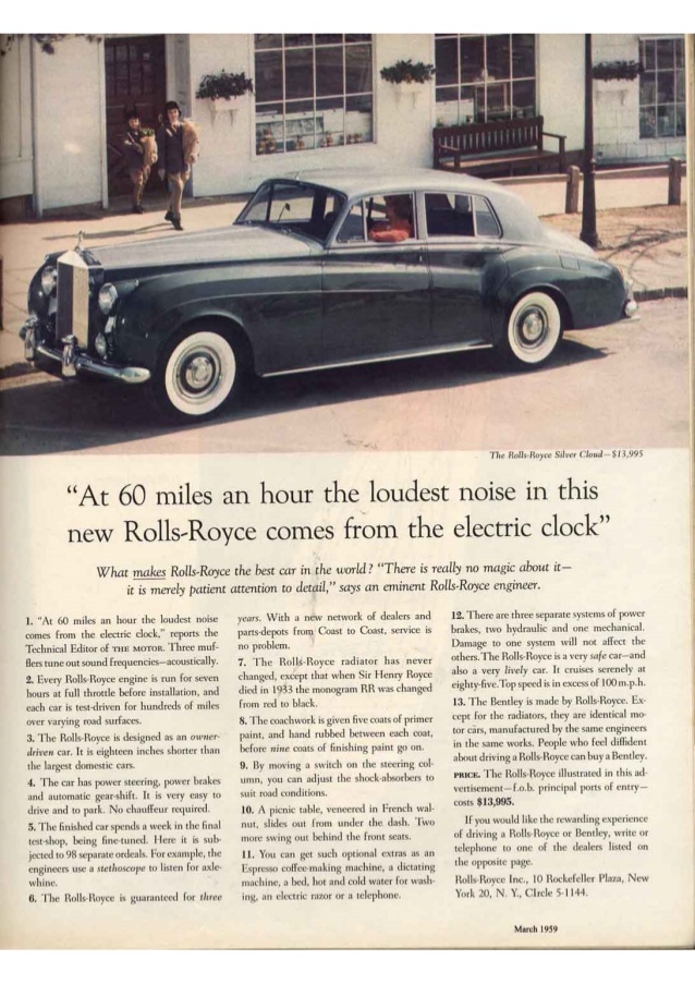 rolls royce ad