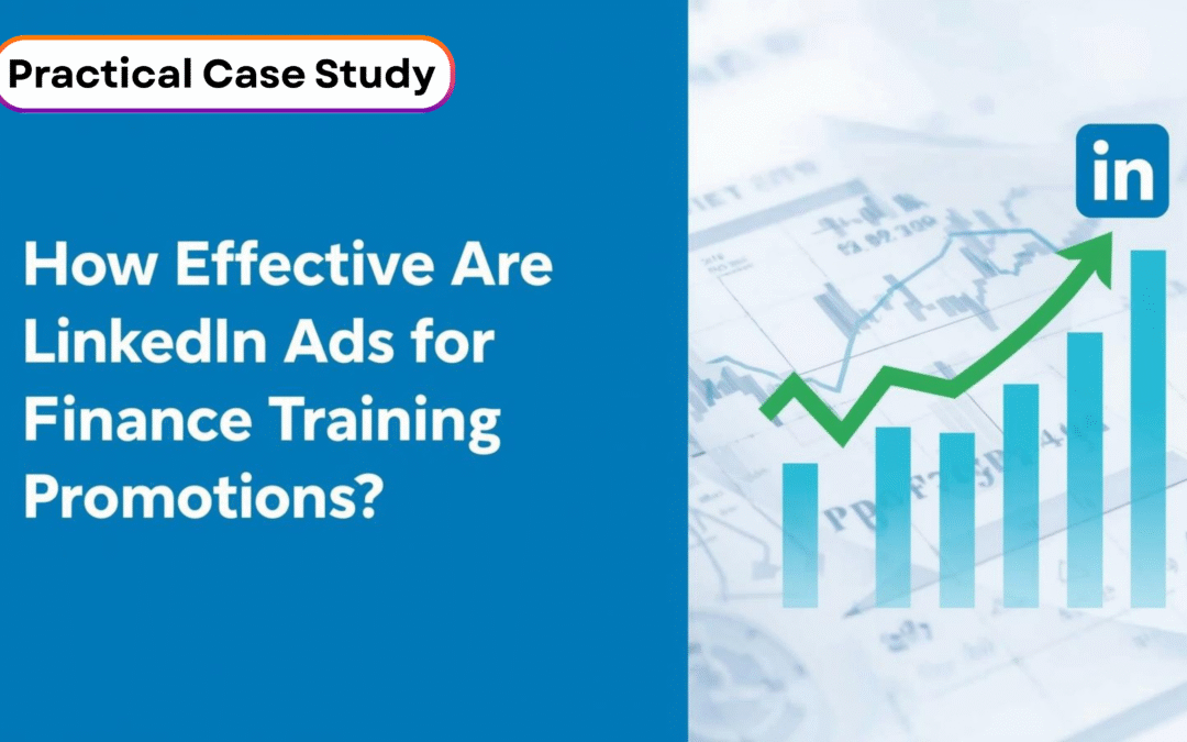 how to run LinkedIn ads for finance educators